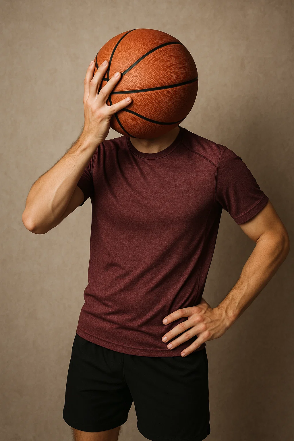 A happy fan proudly wearing a Ujersey, representing the ujersey community
